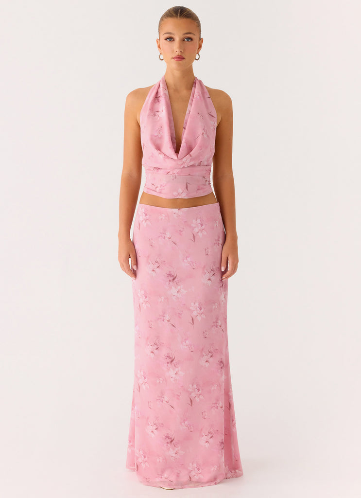 Peppermayo Peppermayo Exclusive - Soren Halter Top - Vintage Floral