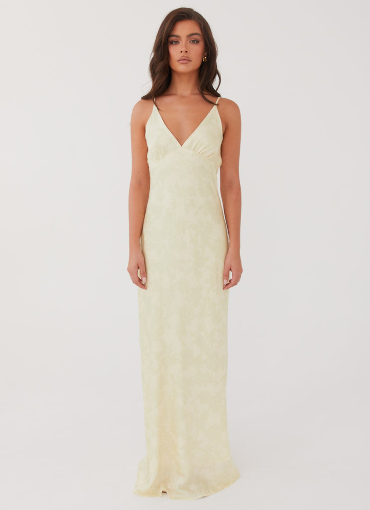 Peppermayo Peppermayo Exclusive - Sorrento Sun Maxi Dress - Yellow Floral
