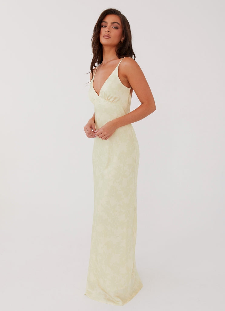 Peppermayo Peppermayo Exclusive - Sorrento Sun Maxi Dress - Yellow Floral