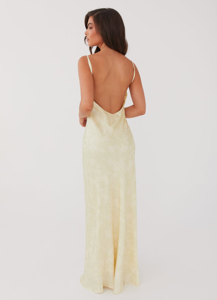 Peppermayo Peppermayo Exclusive - Sorrento Sun Maxi Dress - Yellow Floral