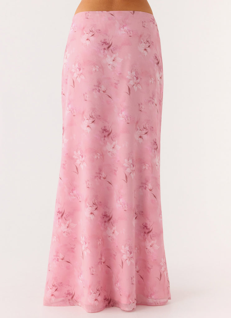 Peppermayo Peppermayo Exclusive - Soulful Low Rise Maxi Skirt - Vintage Floral