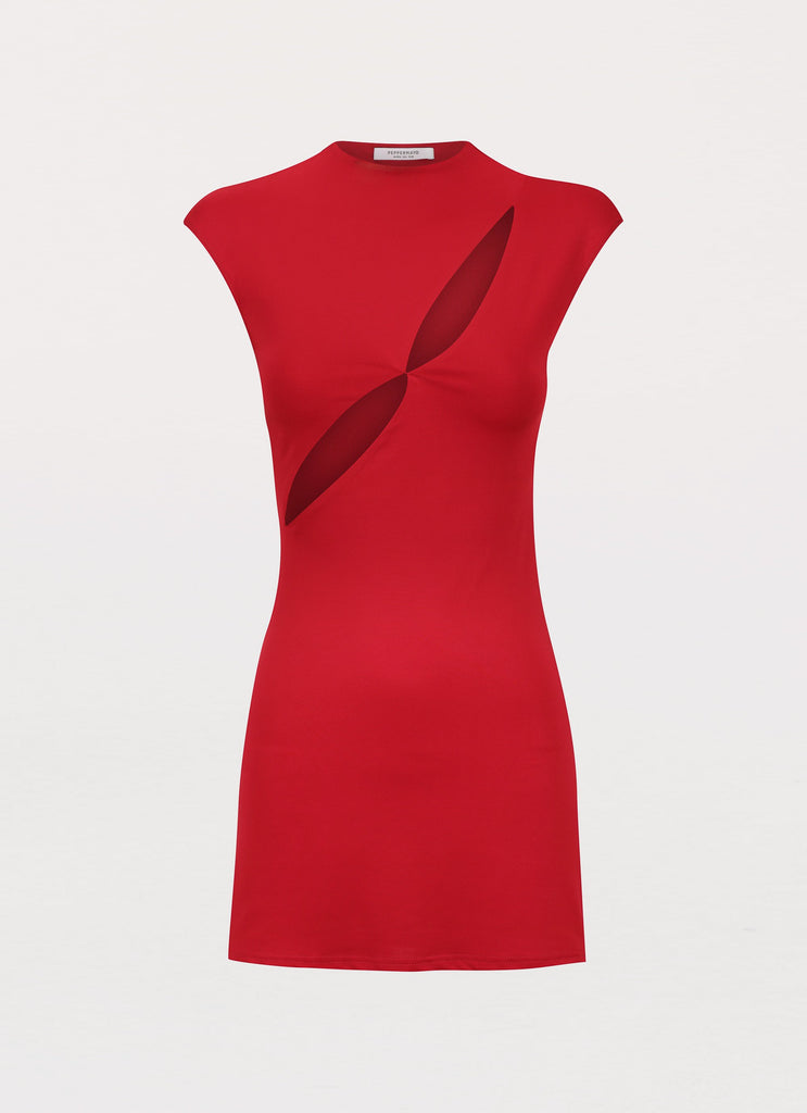 Peppermayo Peppermayo Exclusive - Special Affair Mini Dress - Berry