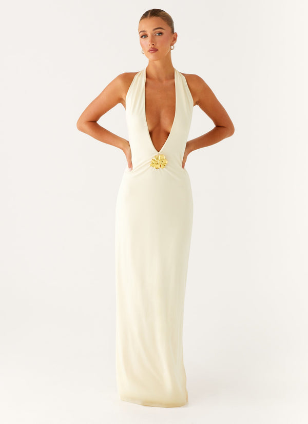 peppermayo Peppermayo Exclusive - Spirit Maxi Dress - Yellow