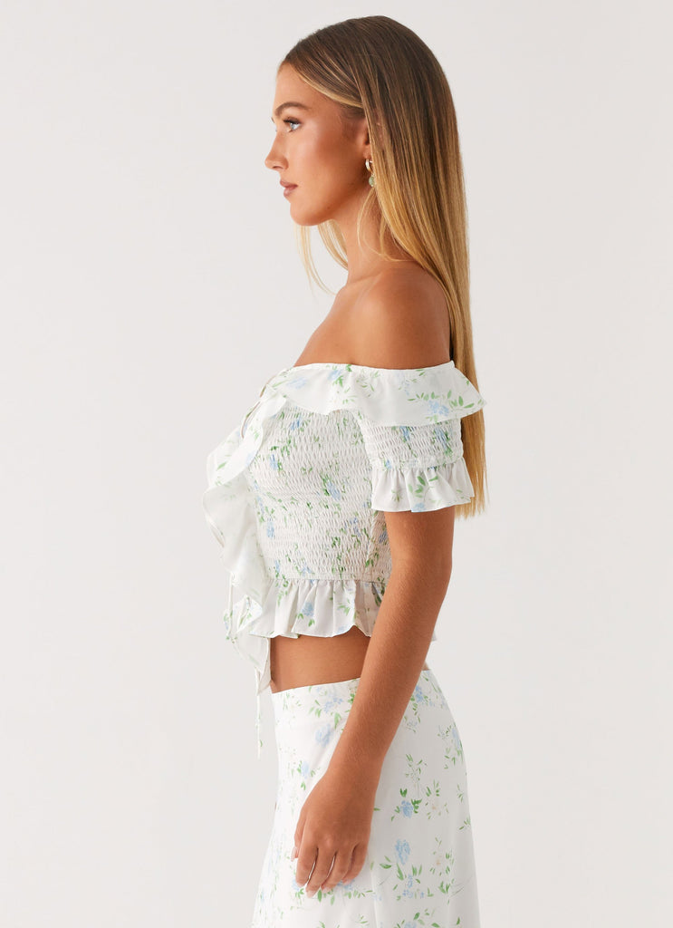 Peppermayo Peppermayo Exclusive - Star Girl Top - Vintage Ditsy Floral