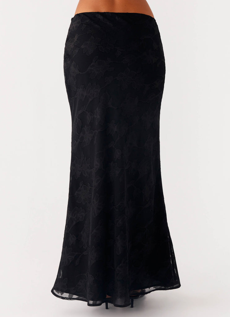 Peppermayo Peppermayo Exclusive - Starlit Maxi Skirt - Black