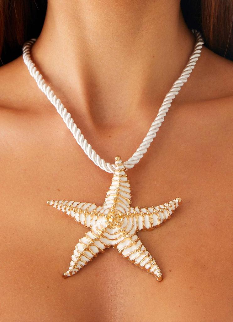 Peppermayo Peppermayo Exclusive - Starlust Necklace - Ivory