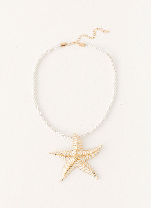 peppermayo Peppermayo Exclusive - Starlust Necklace - Ivory
