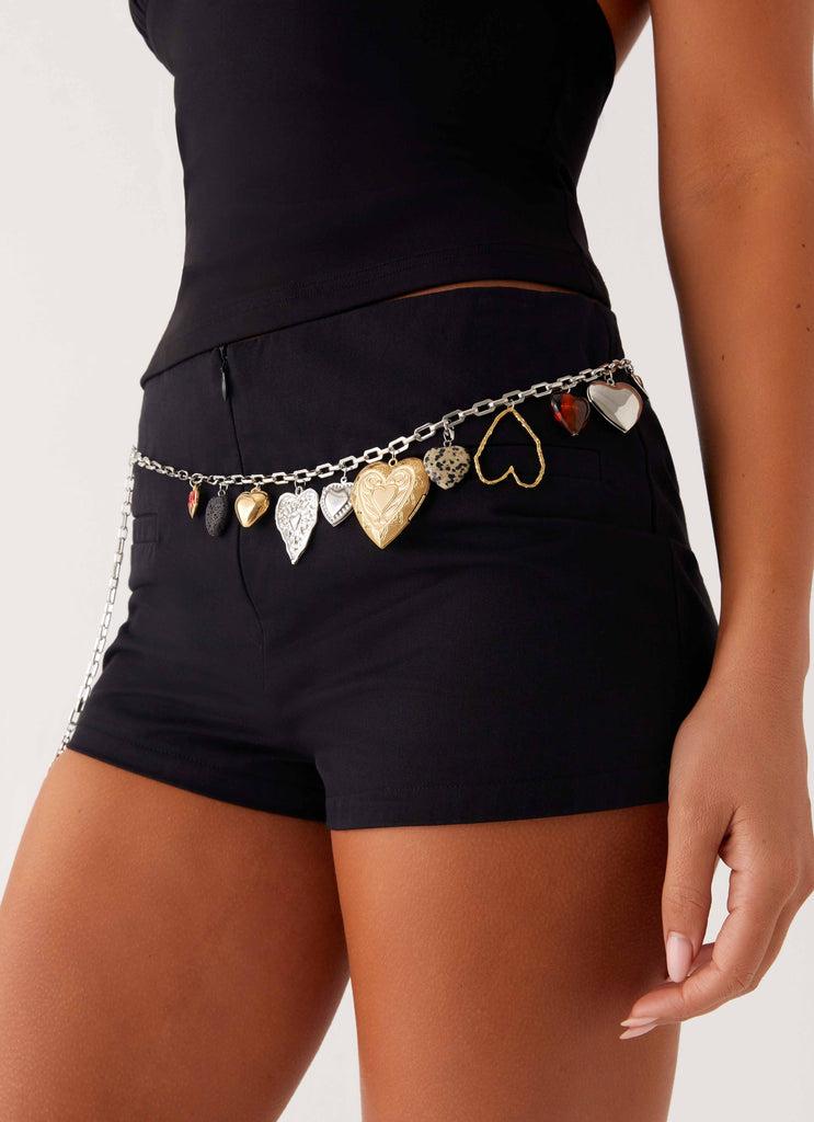 Peppermayo Peppermayo Exclusive - Stepping Out Belt - Silver