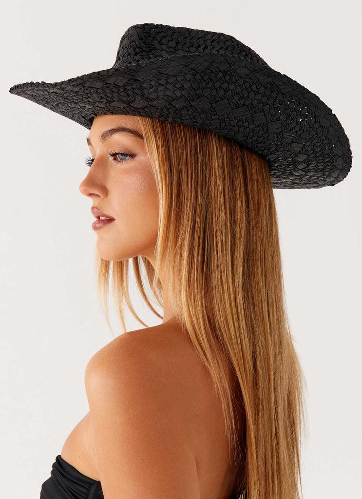 Peppermayo Peppermayo Exclusive - Storm Cowboy Hat - Black