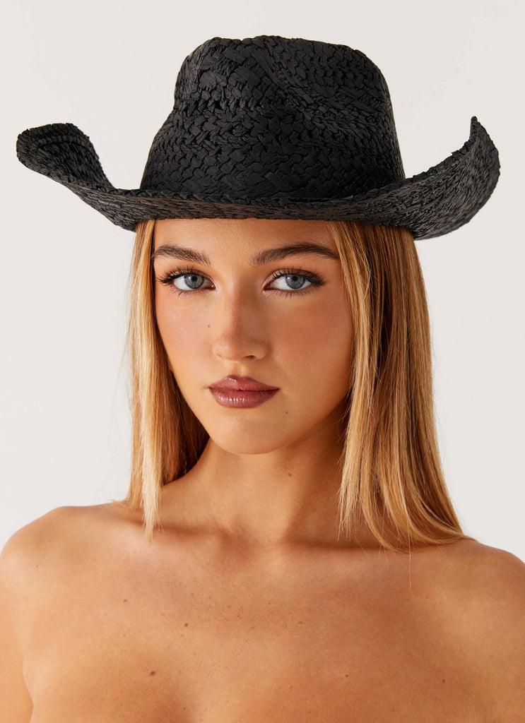 Peppermayo Peppermayo Exclusive - Storm Cowboy Hat - Black