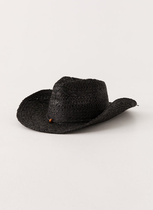peppermayo Peppermayo Exclusive - Storm Cowboy Hat - Black