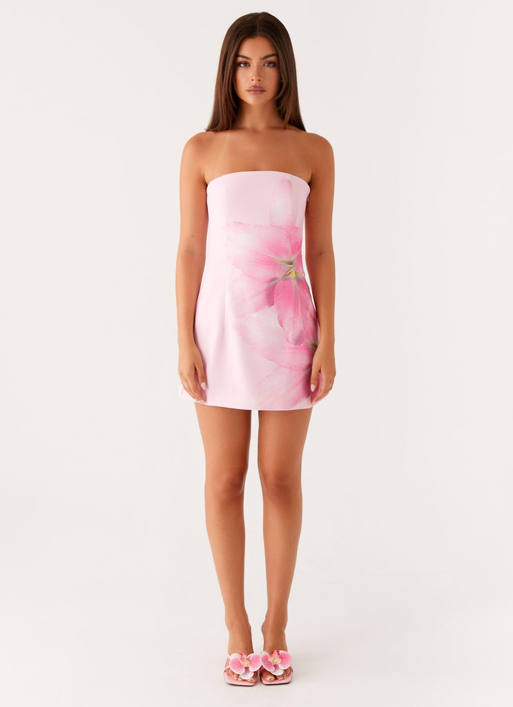 Peppermayo Peppermayo Exclusive - Sugar Rush Strapless Mini Dress - Pink