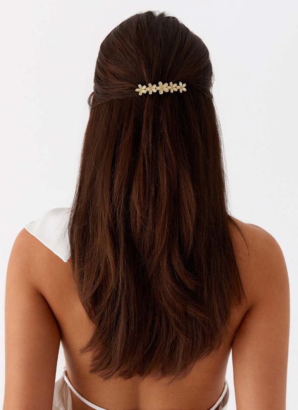 peppermayo Peppermayo Exclusive - Summer Girl Hair Clip - Pearl