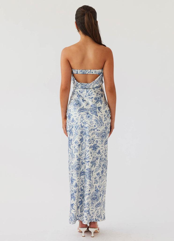 Peppermayo Peppermayo Exclusive - Summer Lover Maxi Dress - Blue Paisley