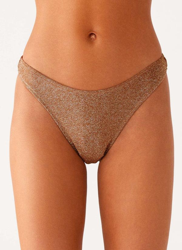 peppermayo Peppermayo Exclusive - Sun Spell Bikini Bottom - Gold