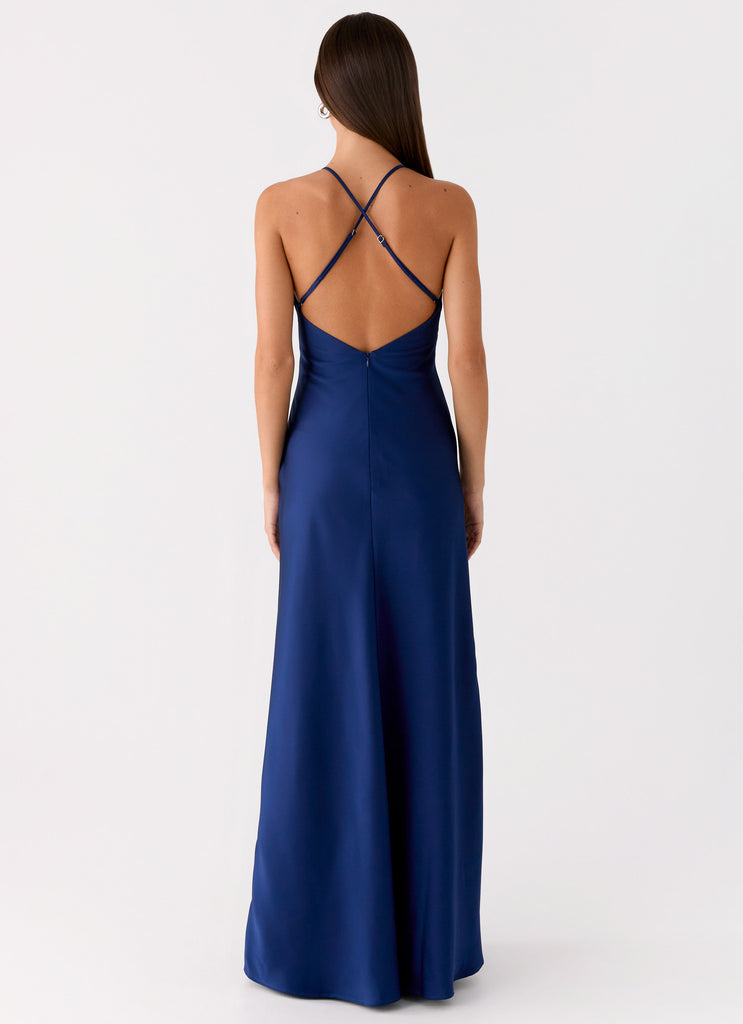 Peppermayo Peppermayo Exclusive - Sundowner Maxi Dress - Navy