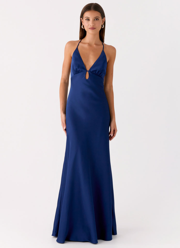Peppermayo Peppermayo Exclusive - Sundowner Maxi Dress - Navy