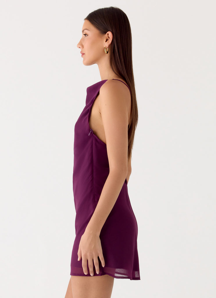 Peppermayo Peppermayo Exclusive - Sunkissed Siren Mini Dress - Plum