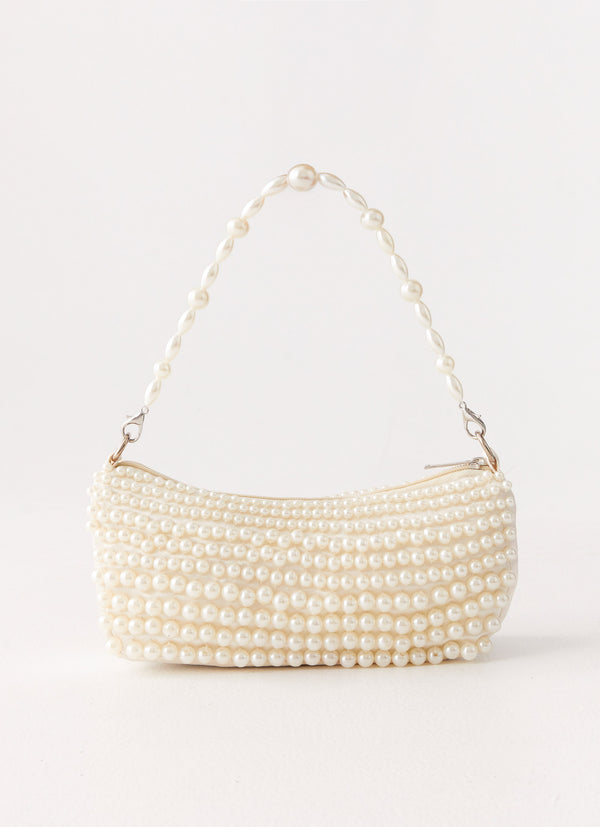 peppermayo Peppermayo Exclusive - Sunkissed Story Shoulder Bag - Pearl