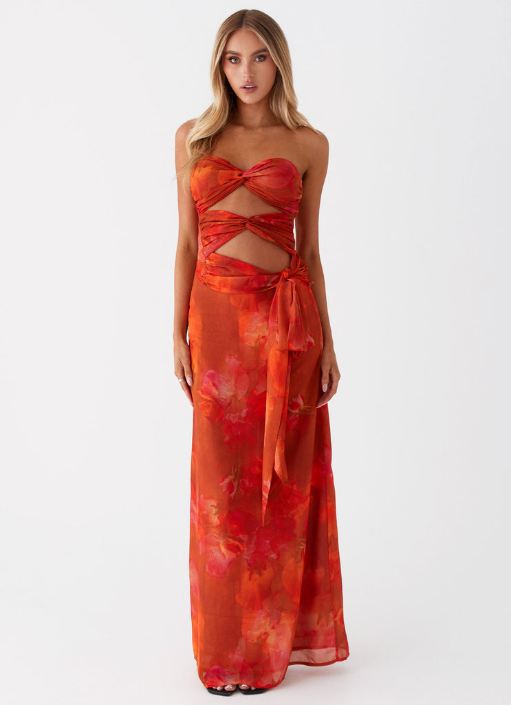 Peppermayo Peppermayo Exclusive - Sunlight Cascade Top - Amber