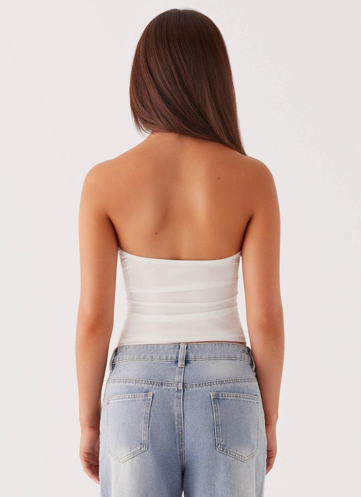 Peppermayo Peppermayo Exclusive - Sunlight Cascade Top - White