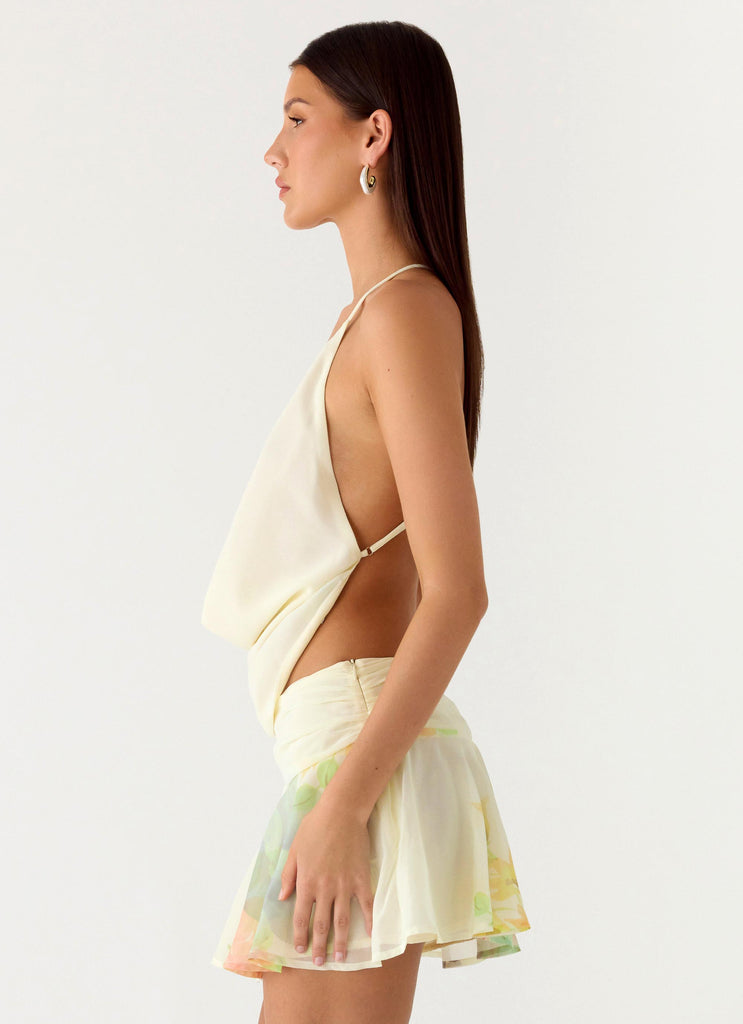 Peppermayo Peppermayo Exclusive - Sweet Charm Cowl Neck Top - Spring Meadow