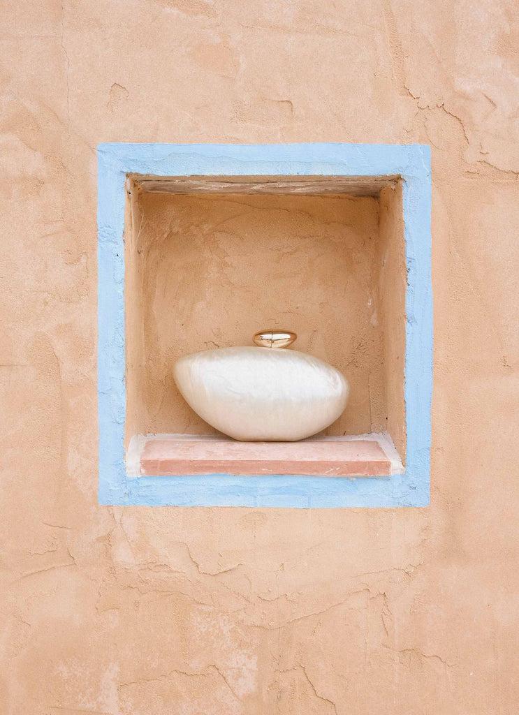 Peppermayo Peppermayo Exclusive - Sweet Escape Clutch Bag - Pearl