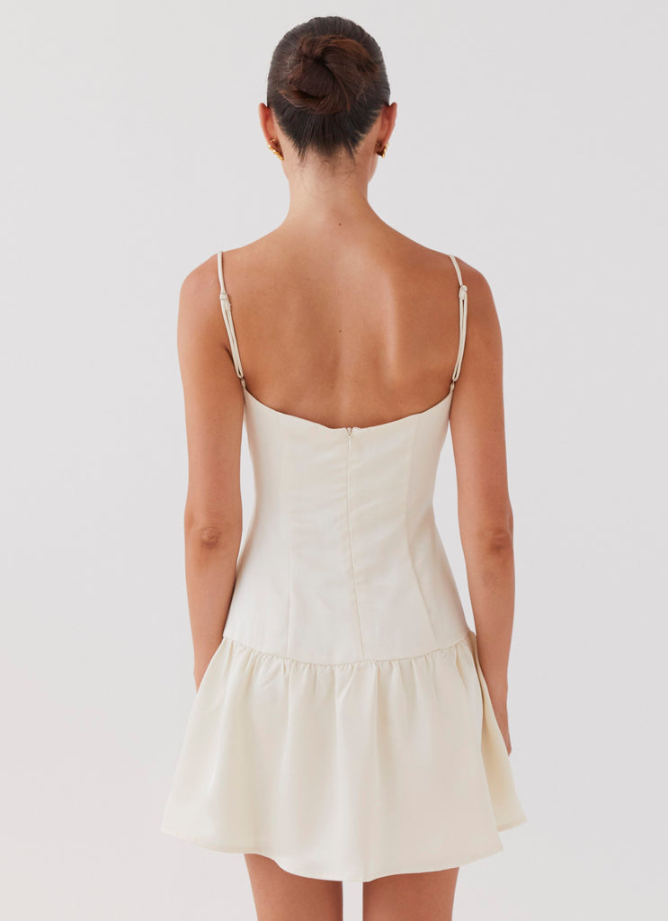 Peppermayo Peppermayo Exclusive - Take A Chance Bustier Mini Dress - Ivory