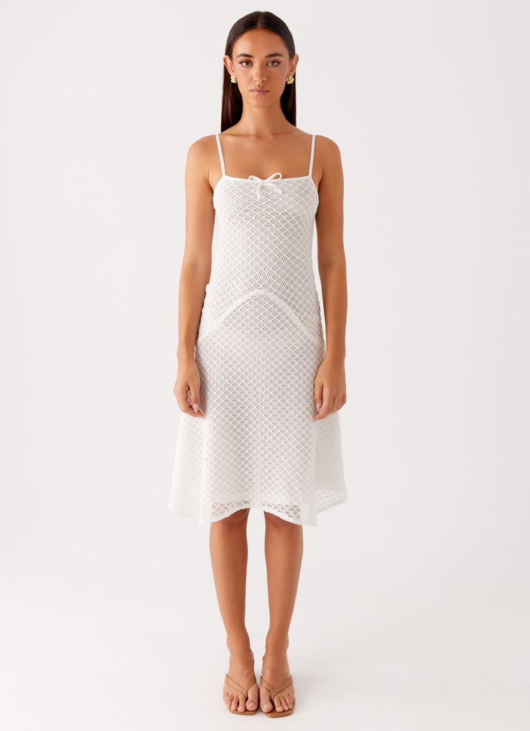 Peppermayo Peppermayo Exclusive - Tamar Midi Dress - White