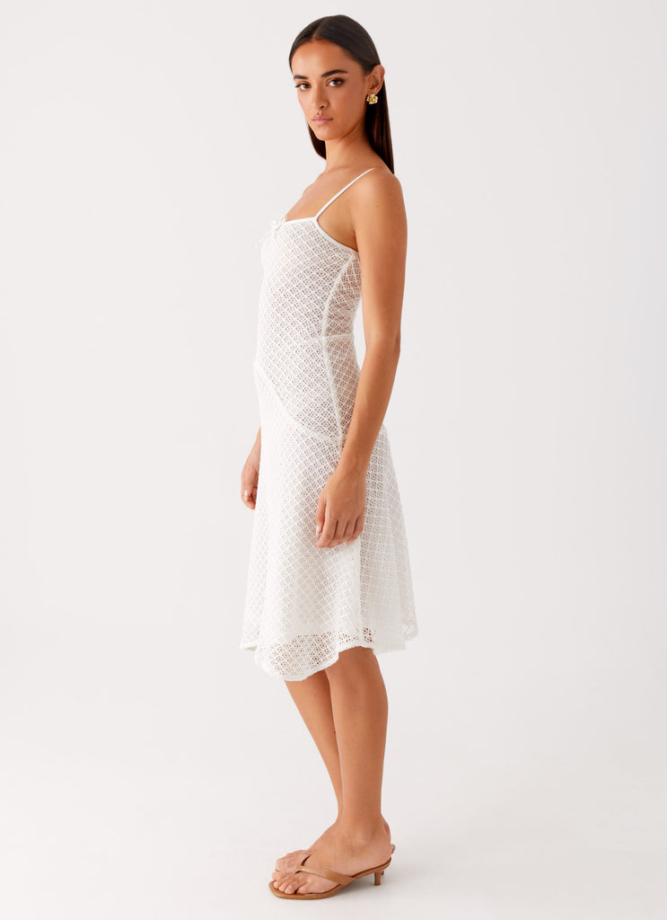 Peppermayo Peppermayo Exclusive - Tamar Midi Dress - White