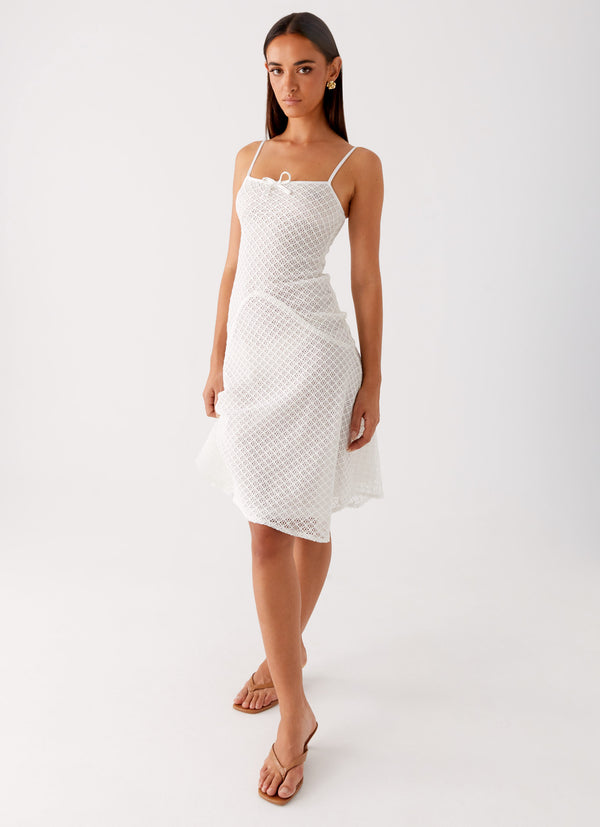 peppermayo Peppermayo Exclusive - Tamar Midi Dress - White