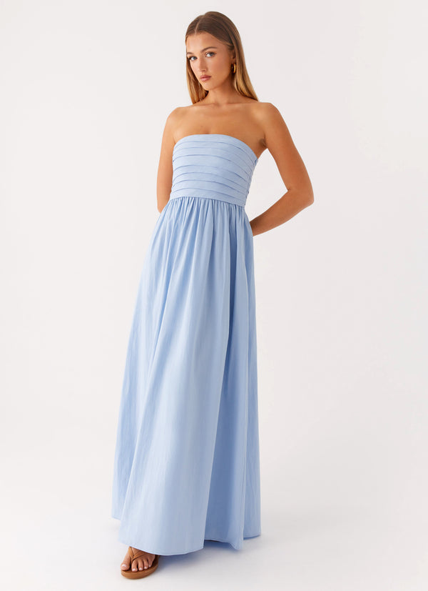 peppermayo Peppermayo Exclusive - Tamia Maxi Dress - Blue