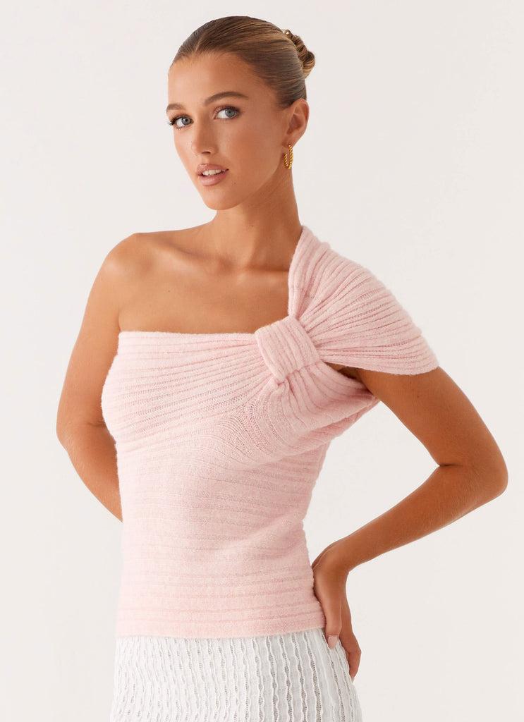 Peppermayo Peppermayo Exclusive - Tansy Knit Top - Pink