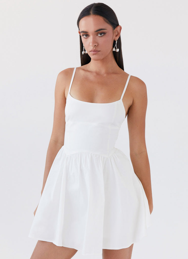 Peppermayo Peppermayo Exclusive - Tesoro Mio Mini Dress - White