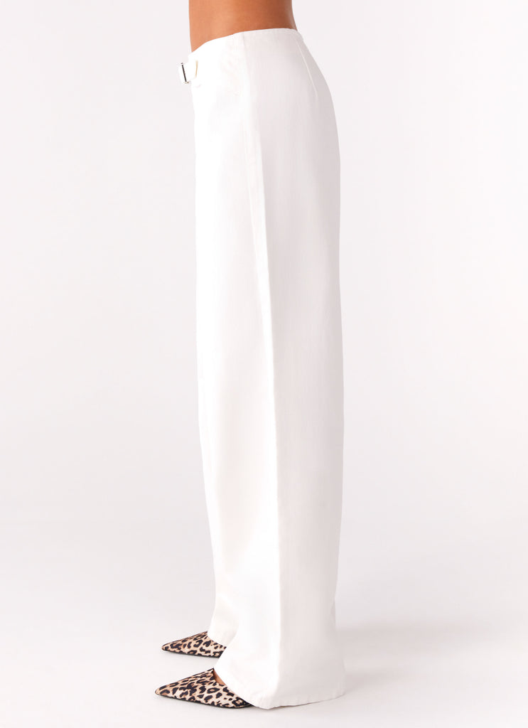 Peppermayo Peppermayo Exclusive - Texas Low Rise Jeans - White