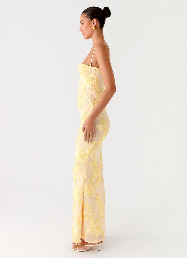 Peppermayo Peppermayo Exclusive - That Girl Maxi Dress - Lemon