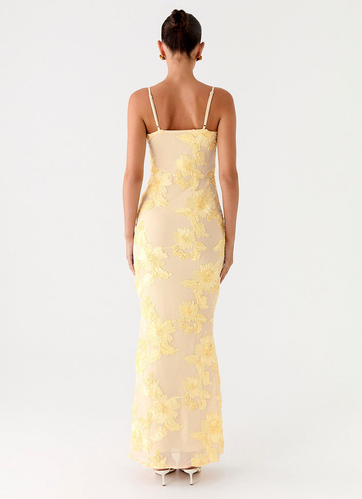 Peppermayo Peppermayo Exclusive - That Girl Maxi Dress - Lemon