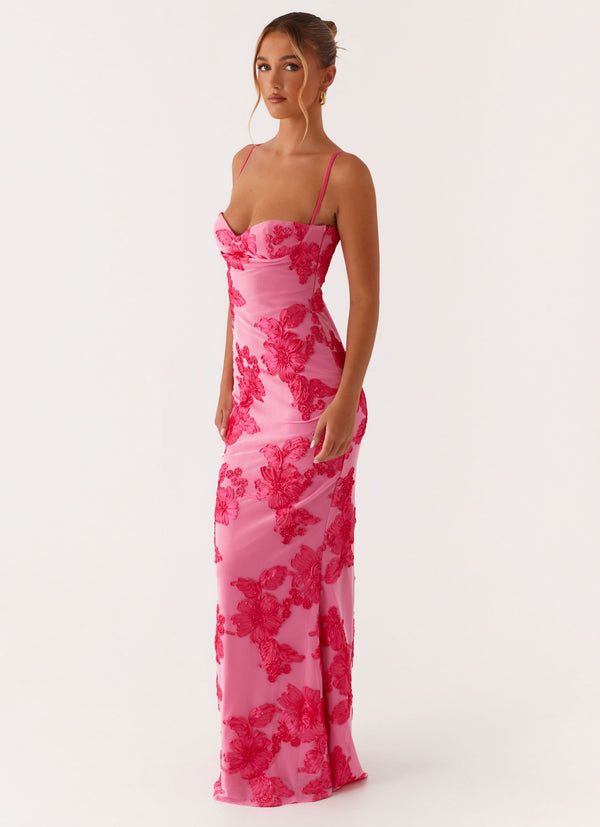 peppermayo Peppermayo Exclusive - That Girl Maxi Dress - Pink