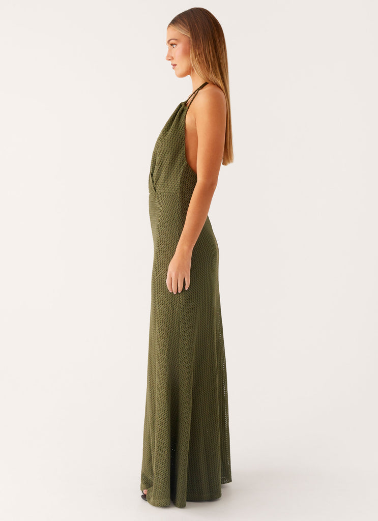 Peppermayo Peppermayo Exclusive - Thora Maxi Dress - Olive