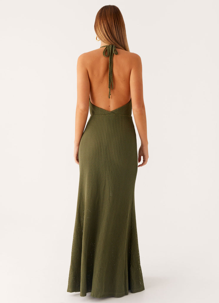 Peppermayo Peppermayo Exclusive - Thora Maxi Dress - Olive