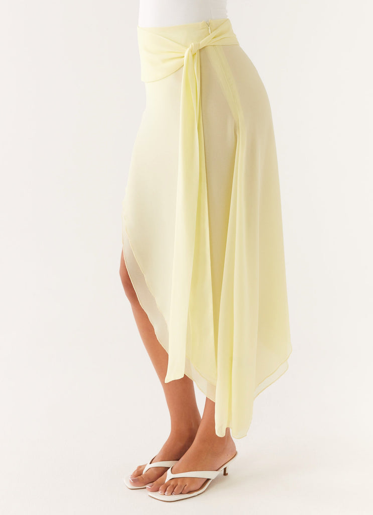 Peppermayo Peppermayo Exclusive - Tilly Swim Skirt - Pastel Yellow
