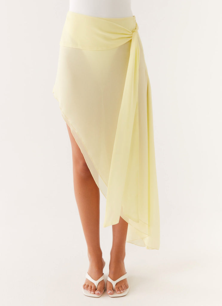 Peppermayo Peppermayo Exclusive - Tilly Swim Skirt - Pastel Yellow