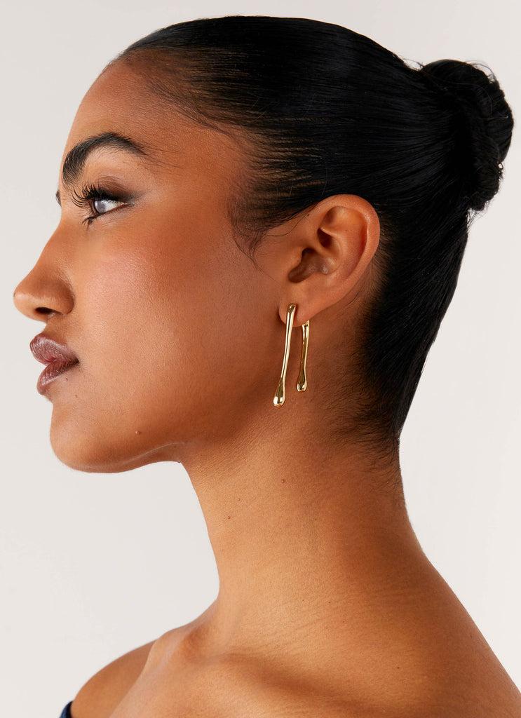 Peppermayo Peppermayo Exclusive - Titus Earrings - Gold