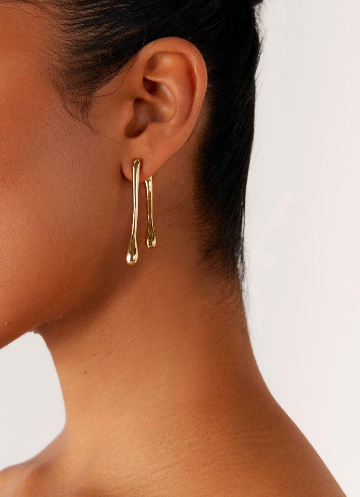 Peppermayo Peppermayo Exclusive - Titus Earrings - Gold