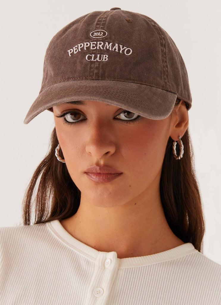 Peppermayo Peppermayo Exclusive - Trophy Baseball Cap - Brown