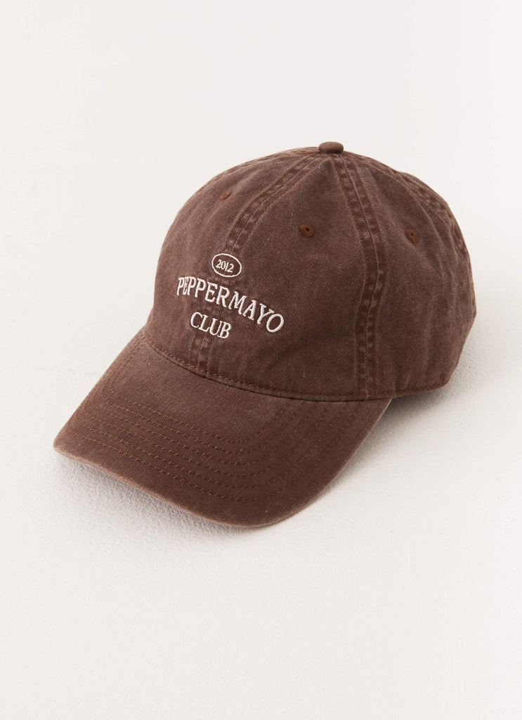 Peppermayo Peppermayo Exclusive - Trophy Baseball Cap - Brown