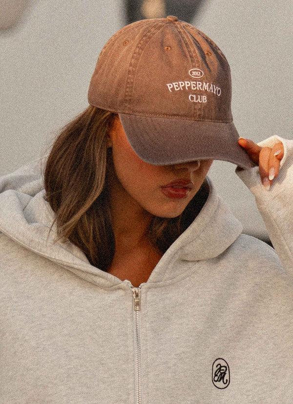 peppermayo Peppermayo Exclusive - Trophy Baseball Cap - Brown