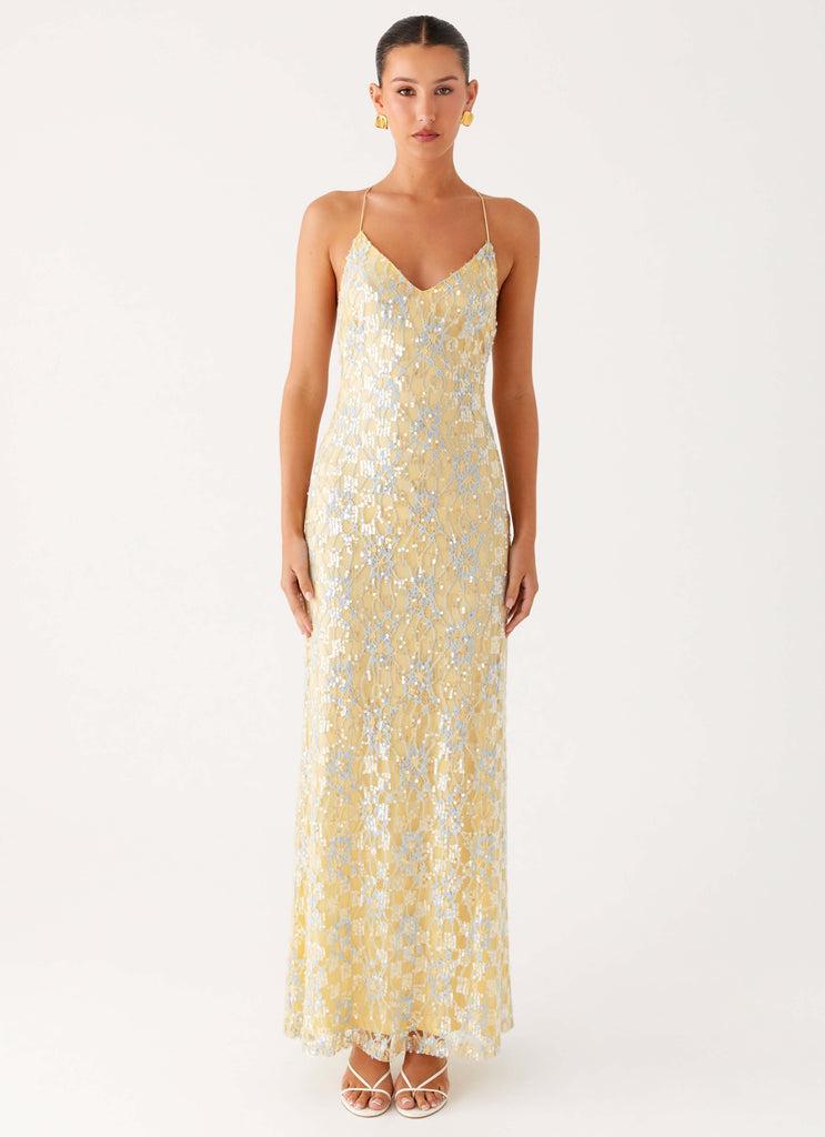 Peppermayo Peppermayo Exclusive - Truly Mine Maxi Dress - Yellow