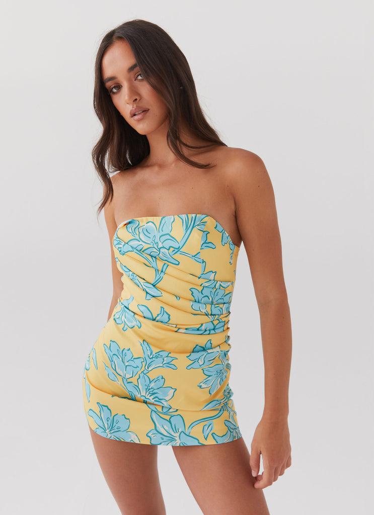 Peppermayo Peppermayo Exclusive - Tuscany Mini Dress - Golden Bloom
