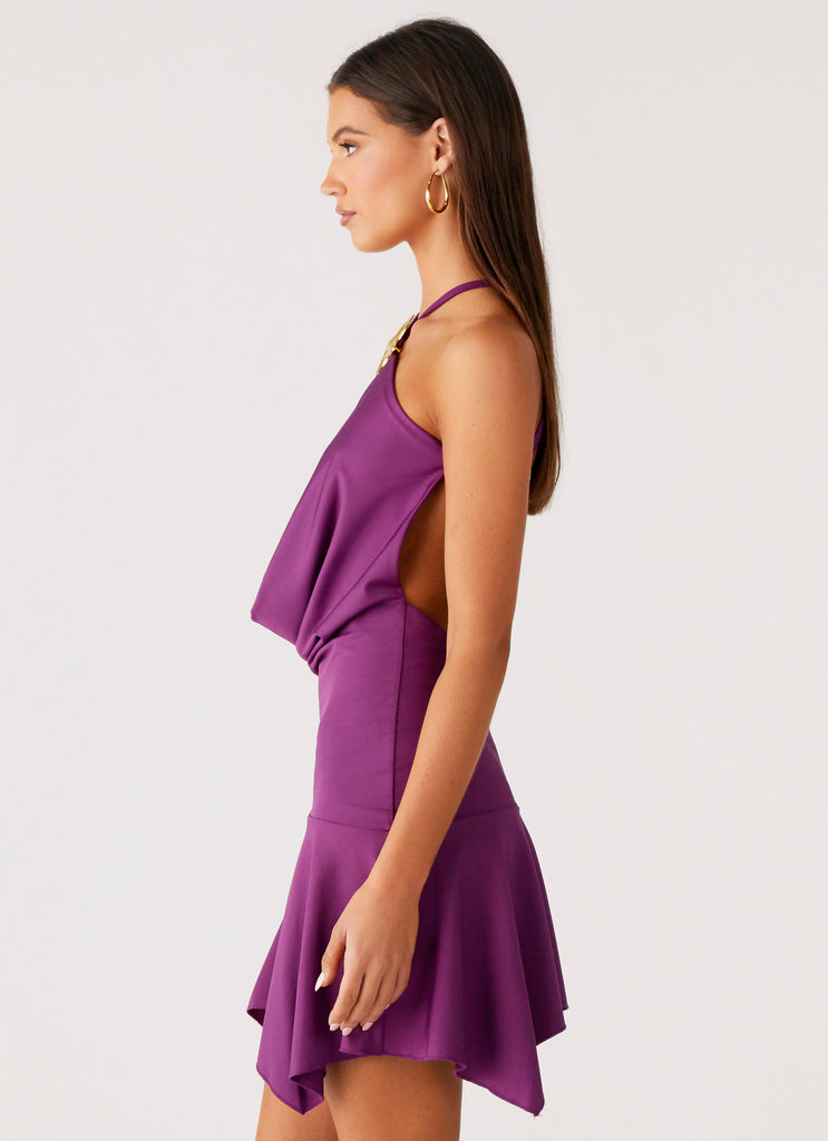 Peppermayo Peppermayo Exclusive - Twilight Tides Mini Dress - Violetta